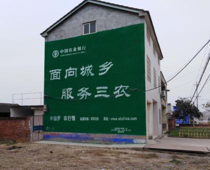 定南为什么制作墙体广告