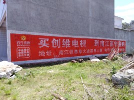 定南墙体广告公司全面解决农村墙体广告痛点