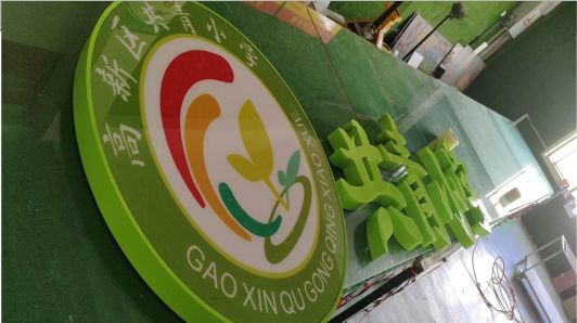 定南常见的发光字类型