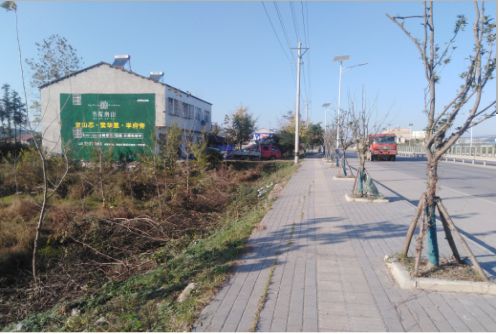 定南书山南院墙体广告