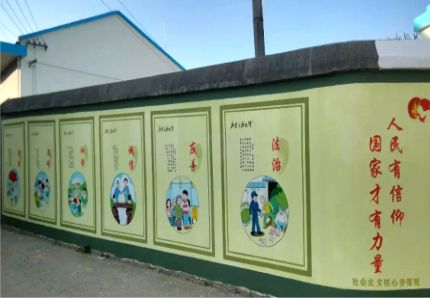 定南文化墙施工攻略