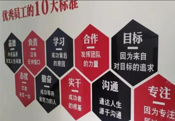 定南公司文化墙的作用