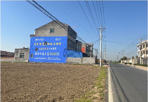定南墙体广告用的是什么漆？