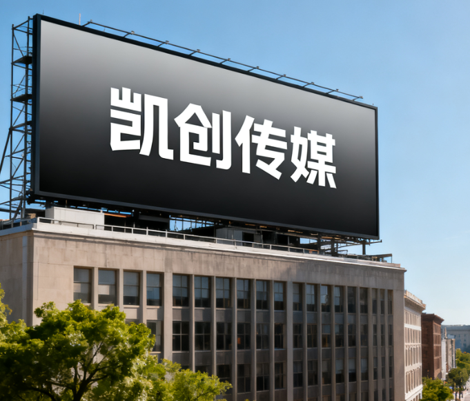 定南户外广告牌的设计与制作